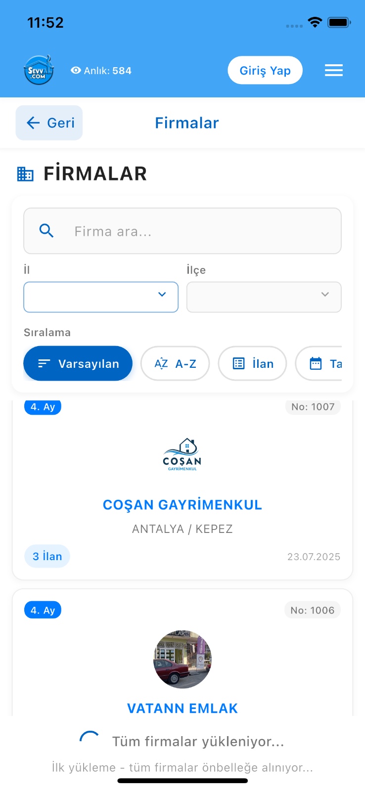 Emlak Uygulaması - Özellik 6